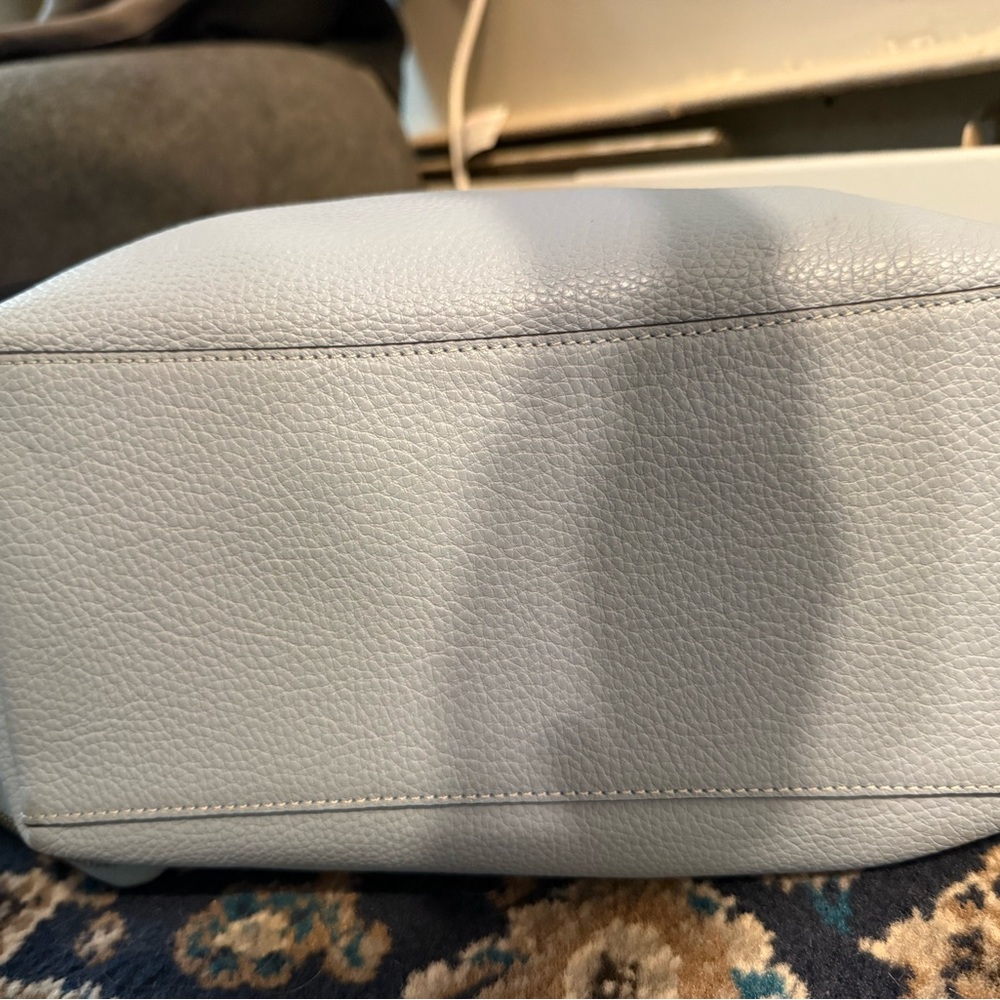 Coach Andy Bag Only Blue Leather Shoulder Bag Wallet not available - Picture 4 of 7